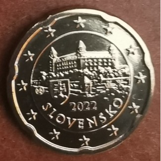 Euromince mince 20 cent Slovensko 2022 (UNC)