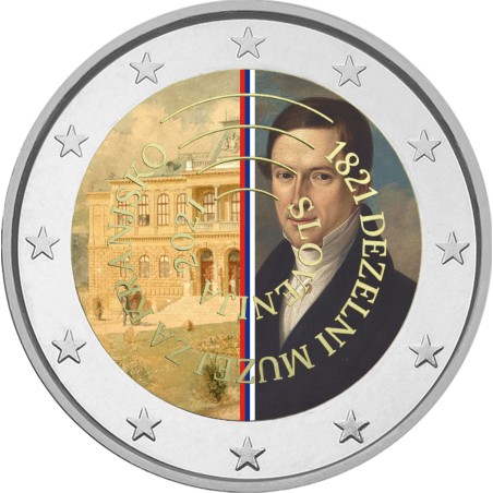 Euromince mince 2 Euro Slovinsko 2021 - Regionáne múzeum Kranjsko I...
