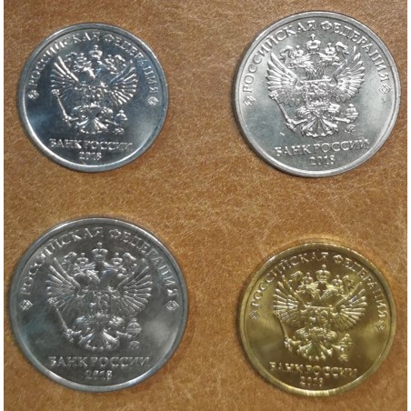 eurocoin eurocoins Russia 4 coins 2018 MMD (UNC)