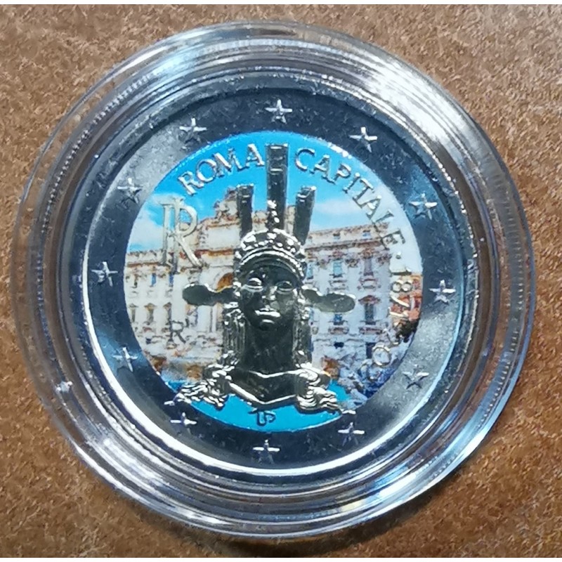 Euromince mince 2 Euro Taliansko 2021 - Hlavné mesto Rím III. (fare...