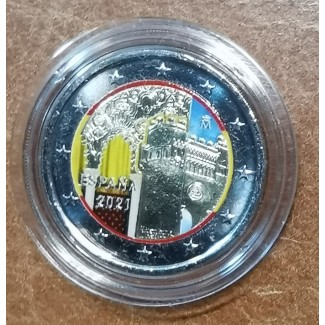 euroerme érme 2 Euro Spanyolország 2021 - Toledo III. (színezett UNC)