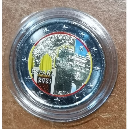 Euromince mince 2 Euro Španielsko 2021 - Toledo III. (farebná UNC)