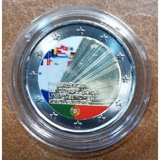 2 Euro Portugal 2021 - Portuguese Presidency of the Council of the European Union III. (colored UNC)