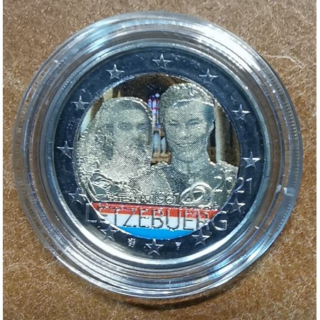 eurocoin eurocoins 2 Euro Luxembourg 2021 - 40th Wedding Anniversar...