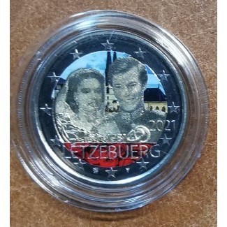 Euromince mince 2 Euro Luxembursko 2021 - 40. výročie sobáša Márie ...