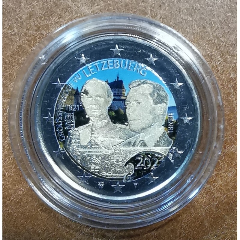 eurocoin eurocoins 2 Euro Luxembourg 2021 - 100th Birthday of Grand...