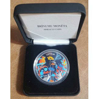 Euromince mince 5 Euro Lotyšsko 2021 Zázrak (Proof)