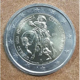 Euromince mince 2 Euro Vatikán 2016 - Svätý rok milosrdenstva (UNC ...