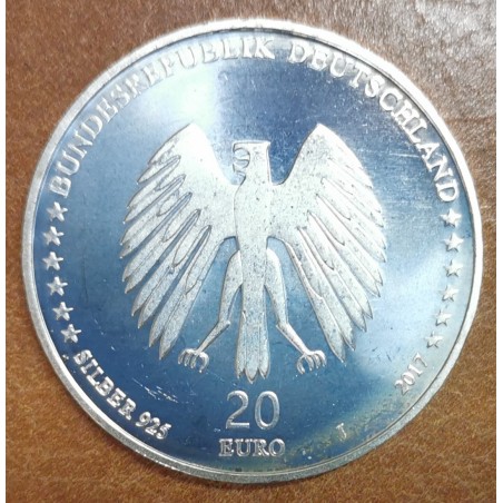 euroerme érme 20 Euro Németország 2017 - A brémai muzsikusok (UNC)