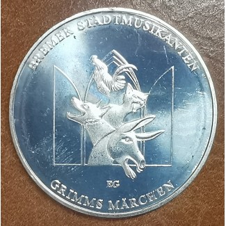 Euromince mince 20 Euro Nemecko 2017 - Hudobníci mesta Brémy (UNC)