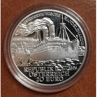 euroerme érme 20 Euro Ausztria 2006 Handelsmarine (Proof)