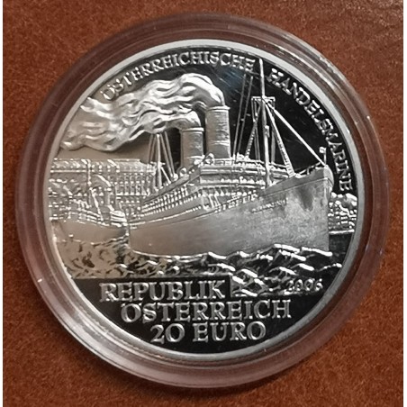 euroerme érme 20 Euro Ausztria 2006 Handelsmarine (Proof)
