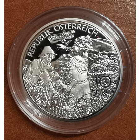 Euromince mince 10 Euro Rakúsko 2010 Untersberg (Proof)