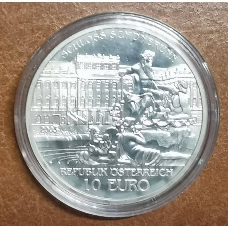 Euromince mince 10 Euro Rakúsko 2003 Schönbrunn (Proof)