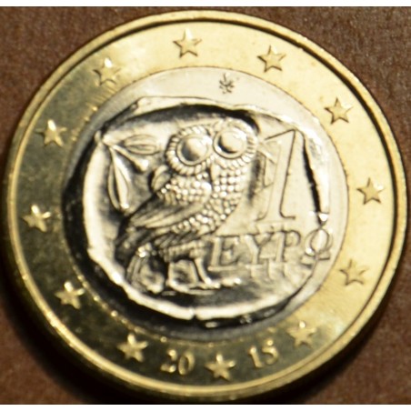 eurocoin eurocoins 1 Euro Greece 2015 (UNC)