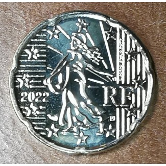 Euromince mince 20 cent Francúzsko 2022 (UNC)