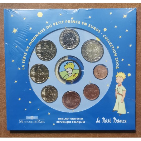 Euromince mince Francúzsko 2004 Malý princ - sada 8 euromincí (BU)