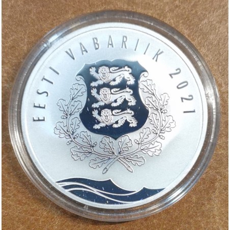 Euromince mince 8 Euro Estónsko 2021 - Hanseatic Pärnu (Proof)