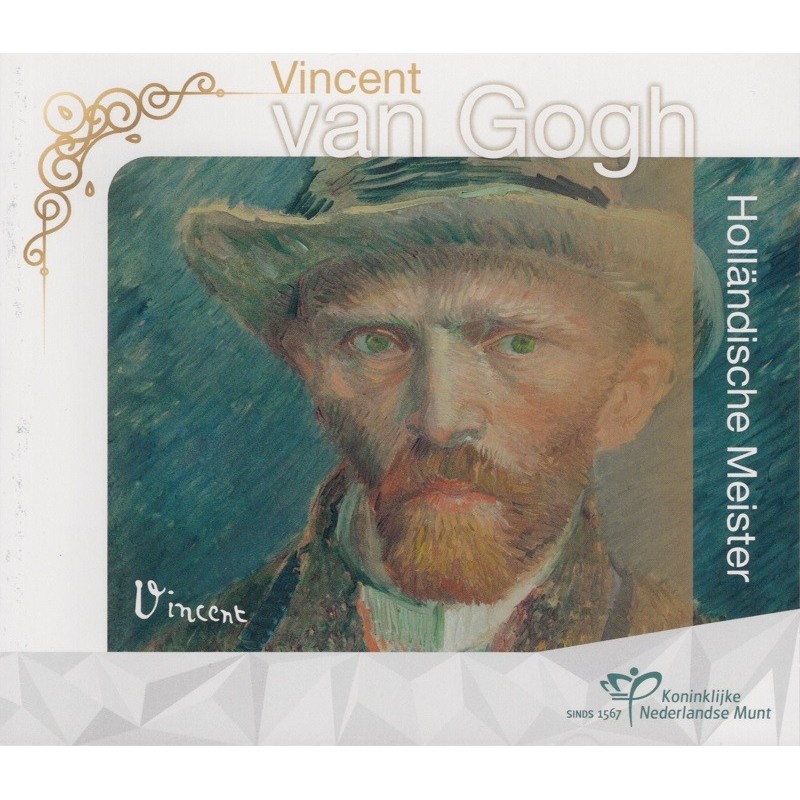 Euromince mince Holandsko 2021 sada 8 mincí - Vincent van Gogh (BU)