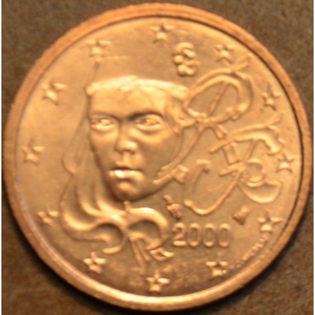 euroerme érme 1 cent Franciaország 2000 (UNC)