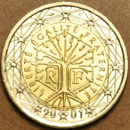 euroerme érme 2 Euro Franciaország 2001 (UNC)