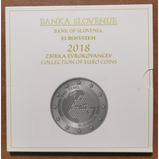 euroerme érme Szlovénia 2018 - 10 darabos forgalmi sor (BU)