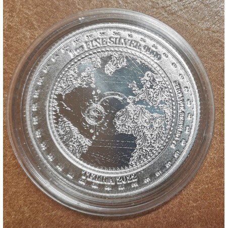 Euromince mince 5 dolárov Tokelau 2022 - Terra (1 oz. Ag)