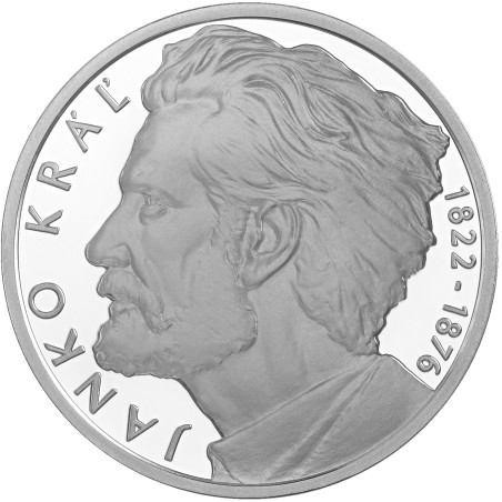 euroerme érme 10 Euro Szlovákia 2022 - Janko Kráľ (Proof)