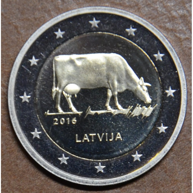 eurocoin eurocoins 2 Euro Latvia 2016 - Latvian agricultural indust...