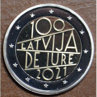 euroerme érme 2 Euro Lettország 2021 - A lett függetlenség elismeré...