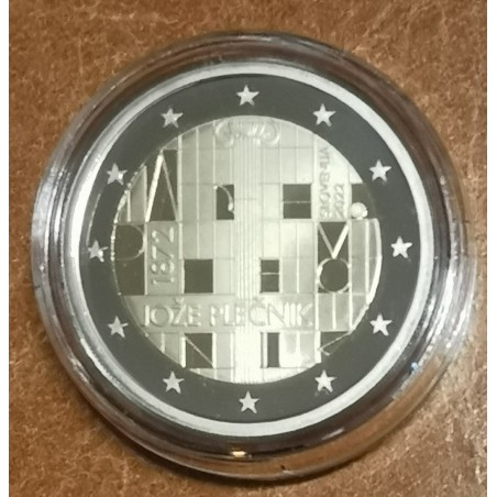 eurocoin eurocoins 2 Euro Slovenia 2022 - Jože Plečnik (Proof)
