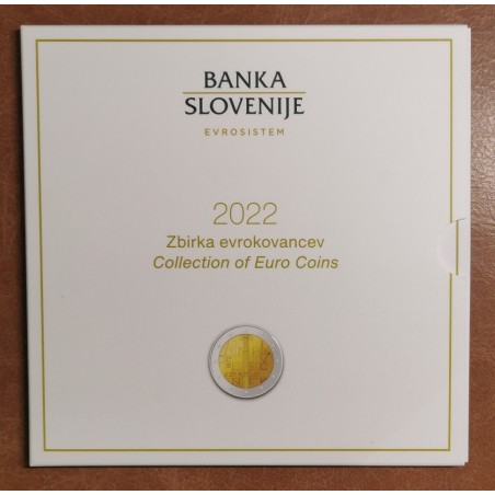 Euromince mince Slovinsko 2022 sada 10 euromincí (BU)