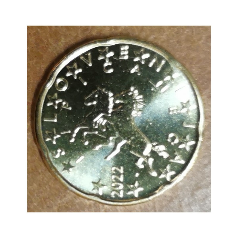 Euromince mince 20 cent Slovinsko 2022 (UNC)