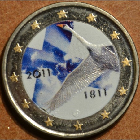 Euromince mince 2 Euro Fínsko 2011 - 200. založenia Fínskej národne...