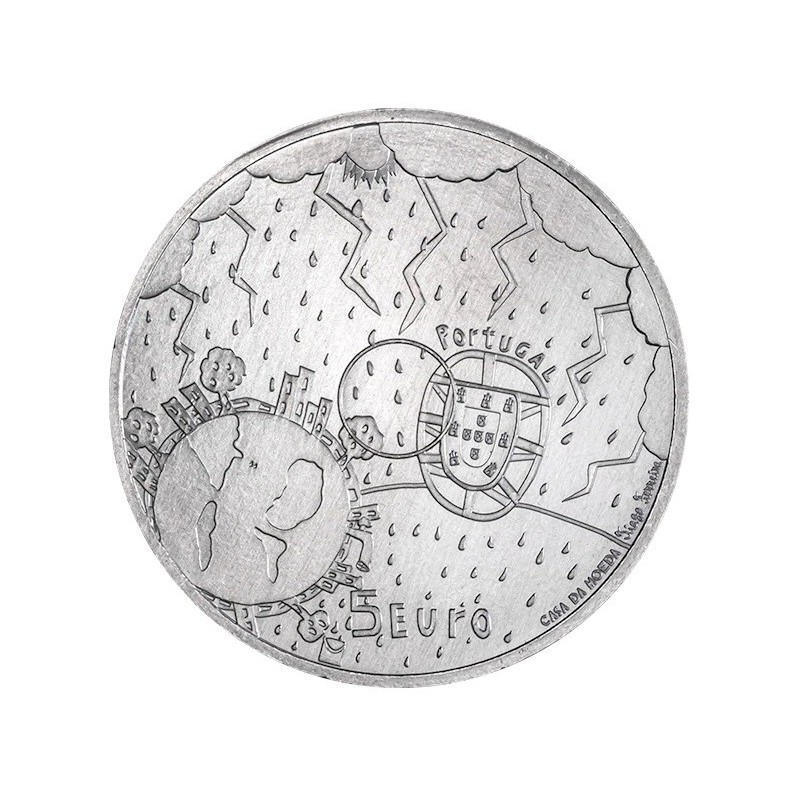 eurocoin eurocoins 5 Euro Portugal 2022 - Clima (UNC)
