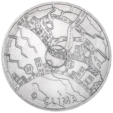 eurocoin eurocoins 5 Euro Portugal 2022 - Clima (UNC)