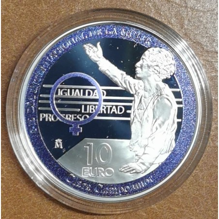 euroerme érme 10 Euro Spanyolország 2022 - Nemzetközi nőnap (Proof)