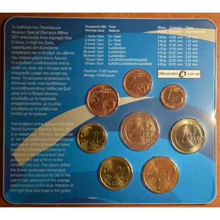 euroerme érme Görögország 2011 forgalmi sor (BU)