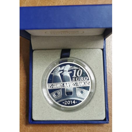 euroerme érme 10 Euro Franciaország 2014 - Normandie (Proof)