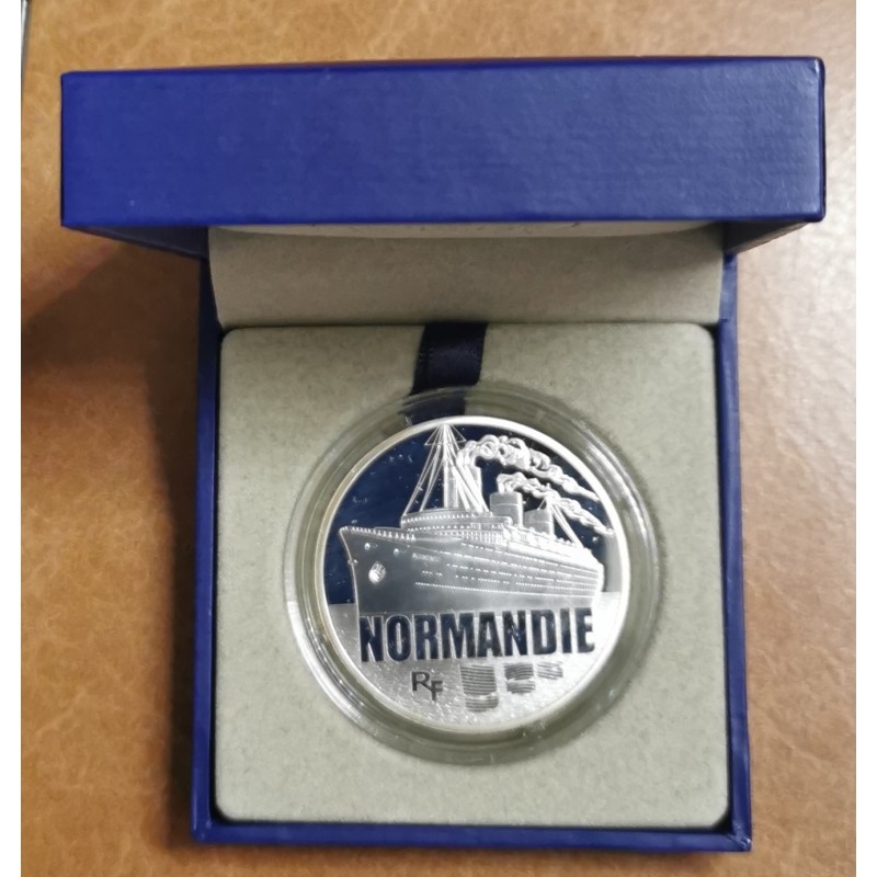 euroerme érme 10 Euro Franciaország 2014 - Normandie (Proof)