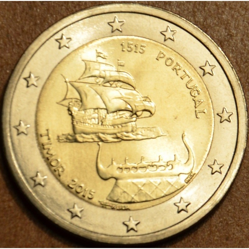 Euromince mince 2 Euro Portugalsko 2015 - 500 rokov objavenia Timor...