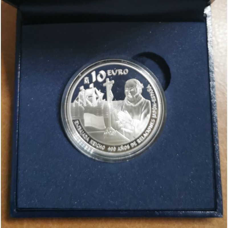 Euromince mince 10 Euro Španielsko 2013 - 400 rokov spolupráce s Ja...