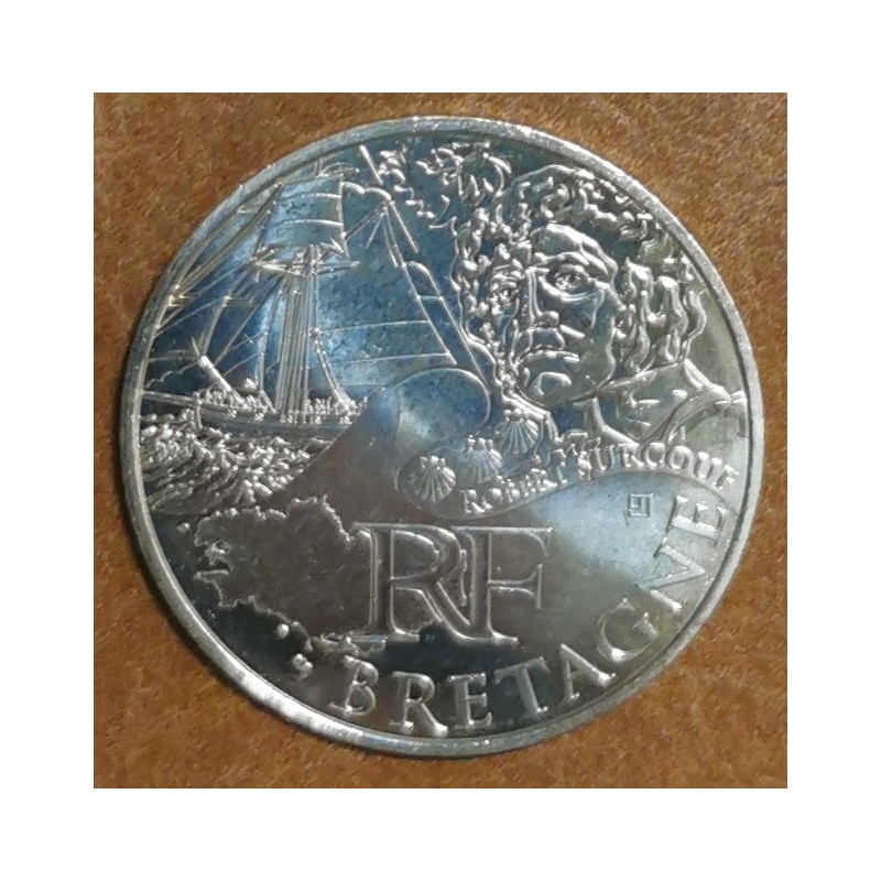Euromince mince 10 Euro Francúzsko 2012 - Bretagne (UNC)