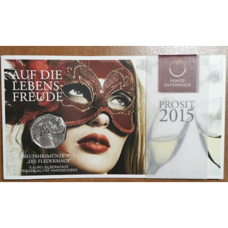 Euromince mince 5 Euro Rakúsko 2015 Netopier (BU)