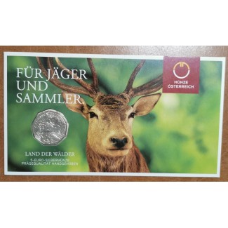 Euromince mince 5 Euro Rakúsko 2011 - Lesy (BU)