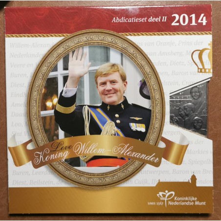 eurocoin eurocoins Netherlands 2014 set of 8 coins Willem Alexander...