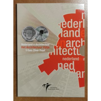 eurocoin eurocoins 5 Euro Netherlands 2008 - Architecture (Proof card)