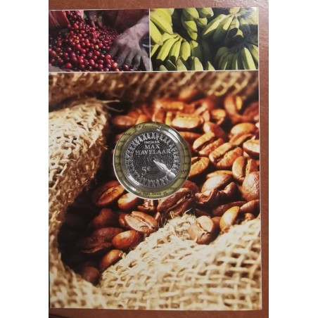 Euromince mince 5 Euro Holandsko 2010 - 150 rokov Max Havelaar (Pro...