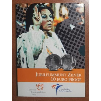 euroerme érme 10 Euro Hollandia 2005 Jubileum (Proof)