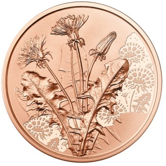 Euromince mince 10 Euro Rakúsko 2022 - Púpavka (UNC)